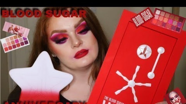 'JEFFREE STAR BLOOD SUGAR ANNIVERSARY COLLECTION -Full review, swatches + giveaway - I made the list!'