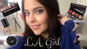 'Reseña maquillaje L.A. Girl + Demo + prueba de tiempo || Makeup Review L.A. Girl || Cruelty Free'
