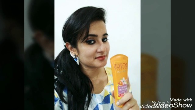 'LOTUS HERBALS SUNSCREEN MATTE GEL || SPF 50 || REVIEW || SUMMER ESSENTIALS || SWATI BHAMBRA'