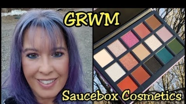 'GRWM - Saucebox Cosmetics - New Genesis Palette, Too Faced, Maybelline, Chanel, Nars and More'