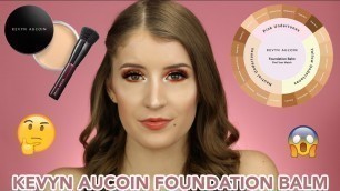 'NEW! KEVYN AUCOIN FOUNDATION BALM! HIT OR MISS?!'