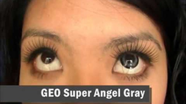 'Geo Super Angel Gray XCM-215 Black Swan Makeup Michelle Phan 2011'