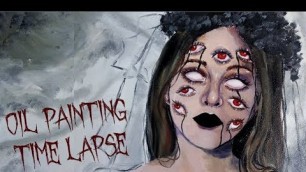 'Oil Painting Michelle Phan Makeup Tutorial Halloween Time Lapse'