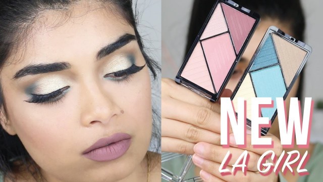 'ONE BRAND MAKEUP TUTORIAL: LA GIRL COSMETICS | MEDIUM INDIAN SKINTONES'