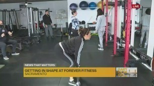 'Getting in shape with Forever Fitness'
