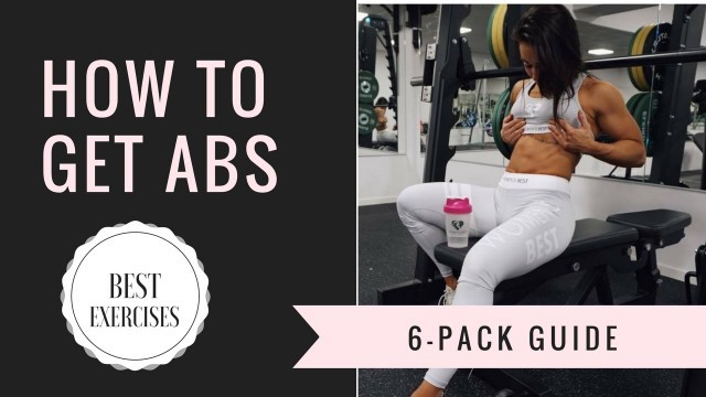 'HOW TO GET ABS - Workout with me! Free training program ❤'