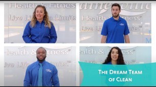 'The Cleanest Gym with All Staff Sanitizing All The Time-Only at Gainesville Health and Fitness'