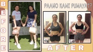'PAANO KAMI PUMAYAT (DIET & EXERCISE) - Part 1 | Cy & Cath'