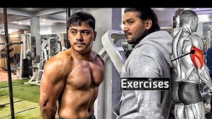 'Triceps 5 best beginner￼ exercise || आज का सबसे अलग workout || fitness forever gym'