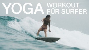 'Yoga Workout für Surfer | Kräftigung Schultern, Rücken, Core | 35 Min Vorbereitung aufs Wellenreiten'