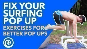 'How to Pop Up Surfing - Exercises for Better Pop Ups'