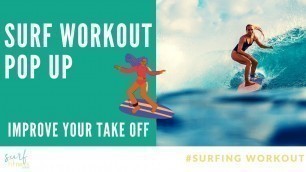 'Surfing Workout for a better Pop Up (GER) I 1 hr Follow along Live Training'