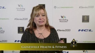 'Gainesville Health & Fitness wins a Stevie® in the 2020 Stevie® Awards for Sales & Customer Service'