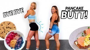 'I swapped DIETS & TRAINED with the BOOTY BUILDER Hanna Öberg | FULL LEG WORKOUT'