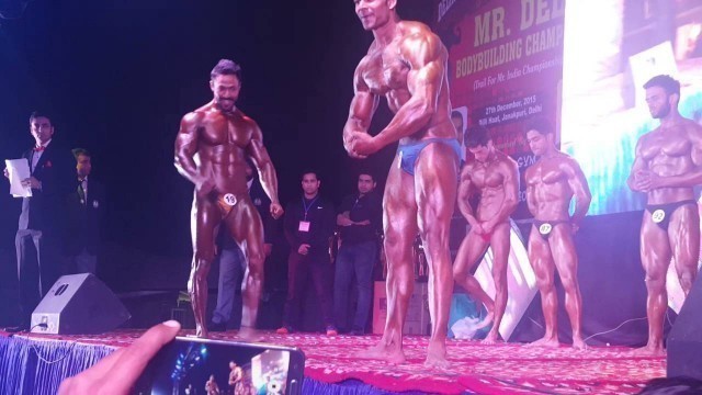 'Mr Delhi competition 2015'