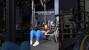 'Destroyed her glutes with this exercise 