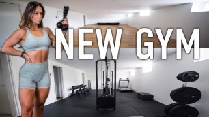 'HOME GYM TOUR - my very own gym'
