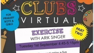 'CY Virtual Clubs - Sport Exercise with Arik #2'