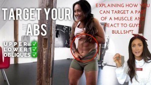 'THE TRUTH ABOUT TARGETING THE ABS - EASY WORKOUT NO EQUIPMENT'