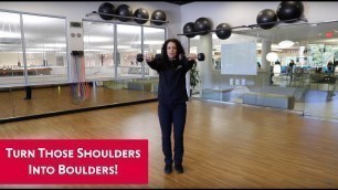 'Starter Exercises for Building Strong Shoulders'