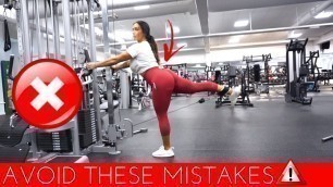 '6 Common Gym Mistakes - Training Legs & Booty'