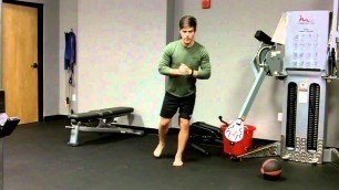 'Surf Workouts -  Single Leg Cable Pull'