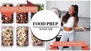 'PREPARE FITNESS FOOD FOR A WEEK | WHAT I EAT & RECIPES | BIG FOOD PREP |'