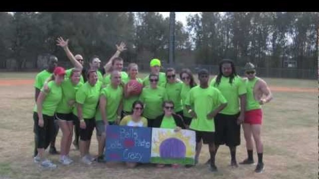 'Gainesville Health and Fitness does Kickball!'