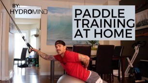 'Surfing Workout - How To Paddle On A Surf Board'