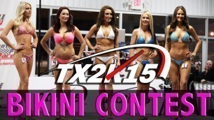 'TX2K15 - Bikini Contest!  VIP ACCESS'
