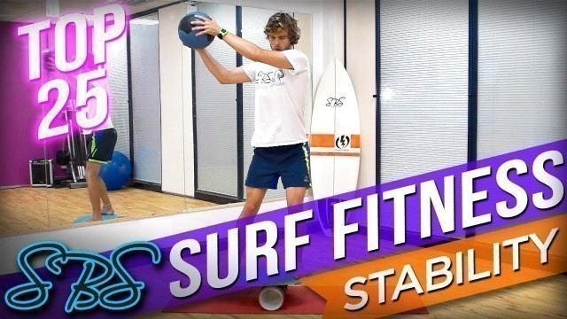 'Top 25 Surf Fitness Stability Exercises'