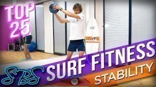'Top 25 Surf Fitness Stability Exercises'