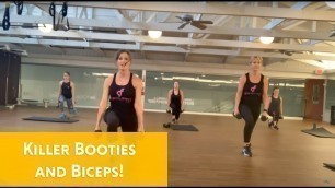 'Booty School and Upper Body Chisel Classes To Tighten Your Booty, Arms, Shoulders, and Core'