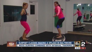 'Surfing fitness classes making a splash in Baltimore'