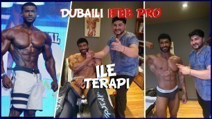 'DUBAİLİ IFBB PRO İLE YARIŞMA ÖNCESİ DERİN DOKU MASAJI'