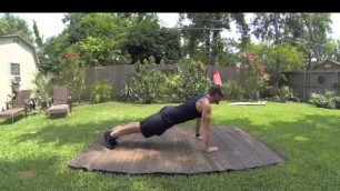 'Surfing Fitness Pushup'