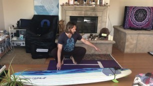'Yoga Mat Surf Pop up Exercise'
