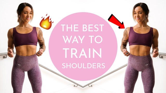 'HOW I TRAIN MY SHOULDERS UNDER 30 MINS - This was such a CRAZY workout!!'