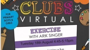 'CY Virtual Clubs - Sport Exercise with Arik'