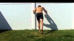 'Ben\'s Favorite Calf Stretch #2 - Wall Calf Stretch'