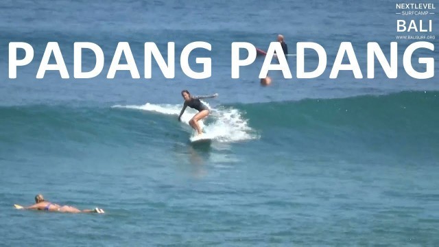 'Padang Padang (2020) Bali waves, surfing with Alex and Kirsten | NextLevel Surfcamp Bali'