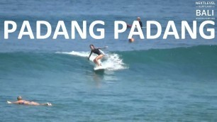 'Padang Padang (2020) Bali waves, surfing with Alex and Kirsten | NextLevel Surfcamp Bali'
