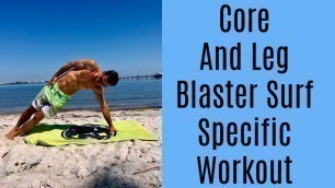 'Core And leg Blaster Surf Specific Workout | Surf Training Factory'