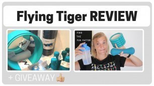 'Flying Tiger FITNESS HAUL - WORKOUT materiaal REVIEW + GIVEAWAY'