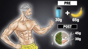 'The Best PRE And POST-Workout Meal for Muscle Growth (men over 40)'