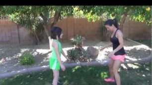 'Train The Name - At Home Workout with Kids - Revelation Wellness- Christian Fitness'