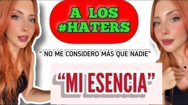 'Sascha Fitness “MI ESENCIA” Y LOS #HATERS  “ NO ME CONSIDERO MÁS QUE NADIE”'