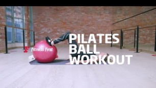 '15 Minute Pilates Ball Workout'
