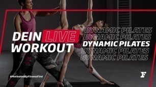 'Fitness First Live Workout - Dynamic Pilates mit Nadja'