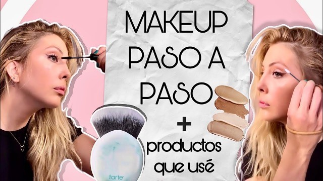 'Sascha Fitness MAKEUP PASO A PASO + PRODUCTOS QUE USÉ'